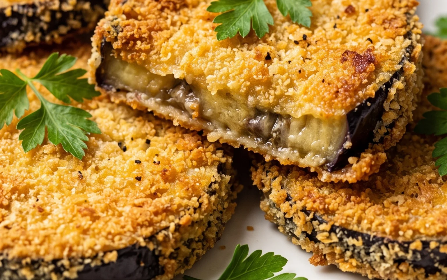 Breaded Eggplants