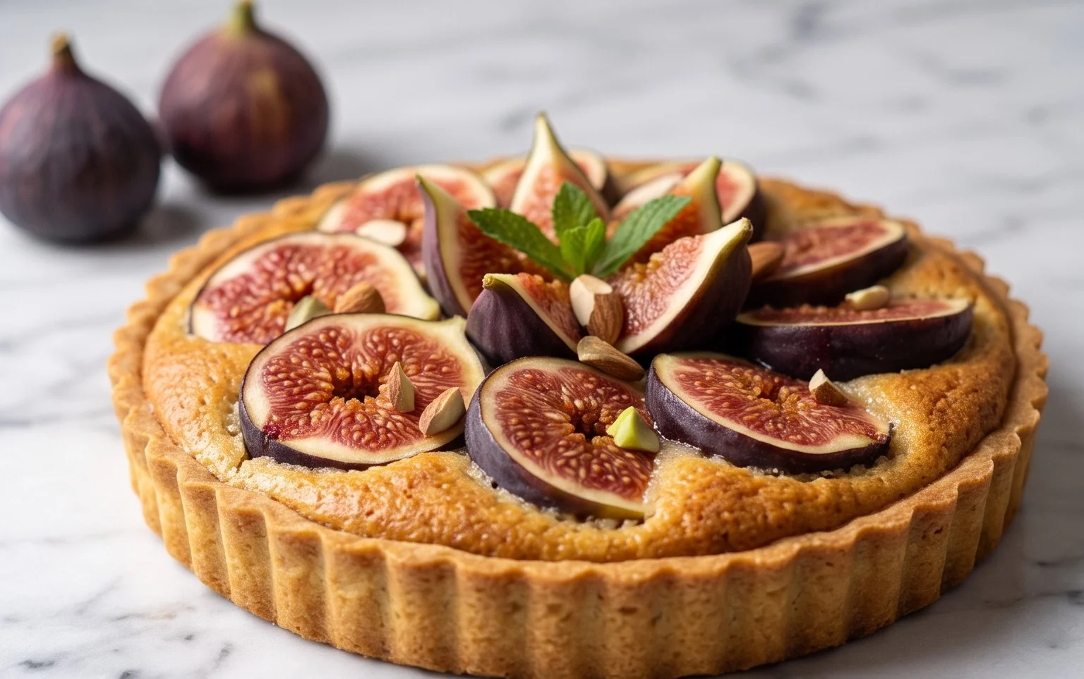 Tarte Figue Crème d&rsquo;Amande: Délice d&rsquo;Automne